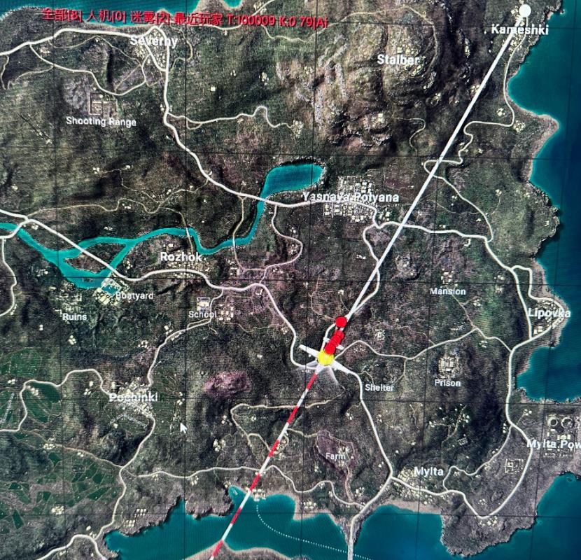 绝地求生GIG辅助大地图雷达效果图